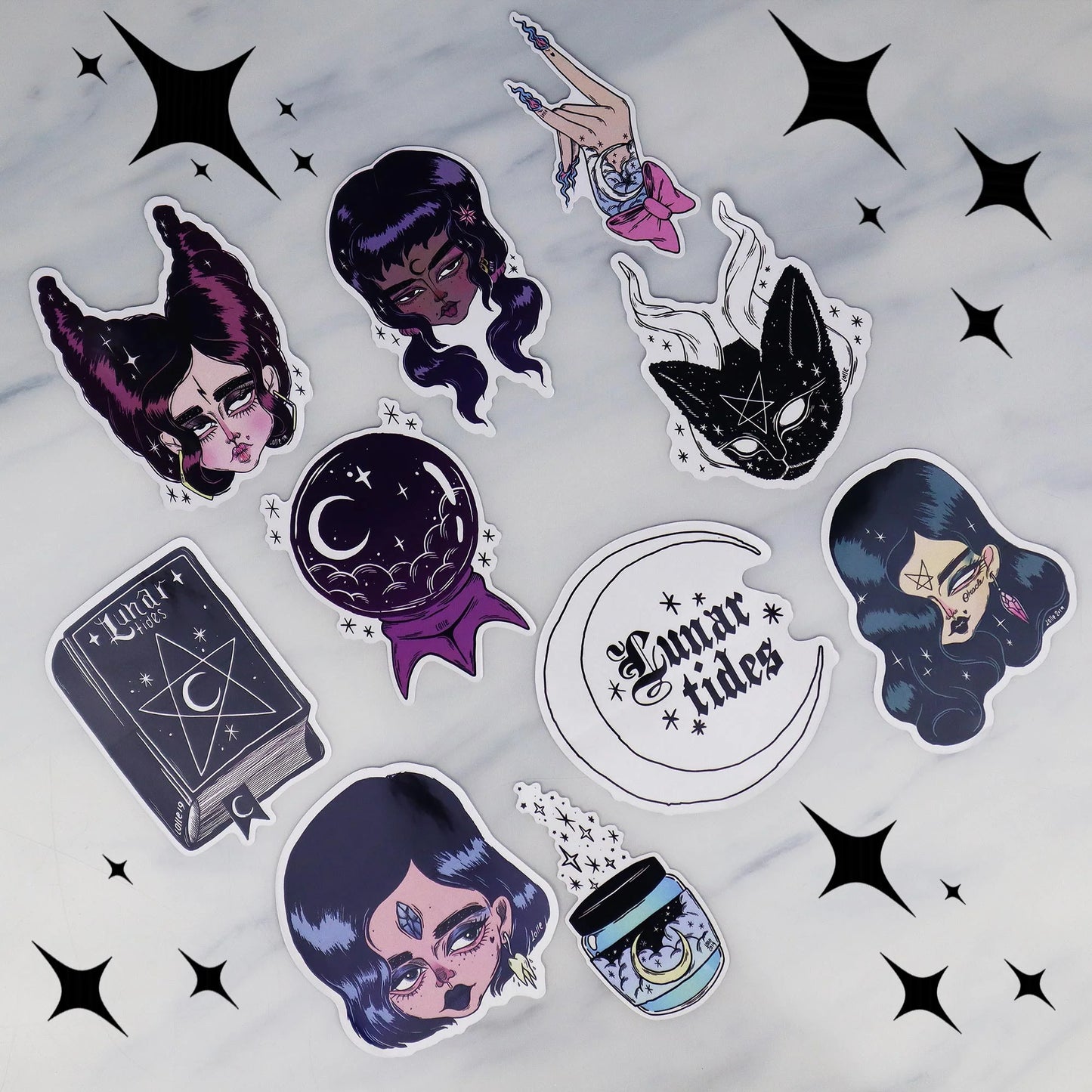WITCH GANG STICKER PACK